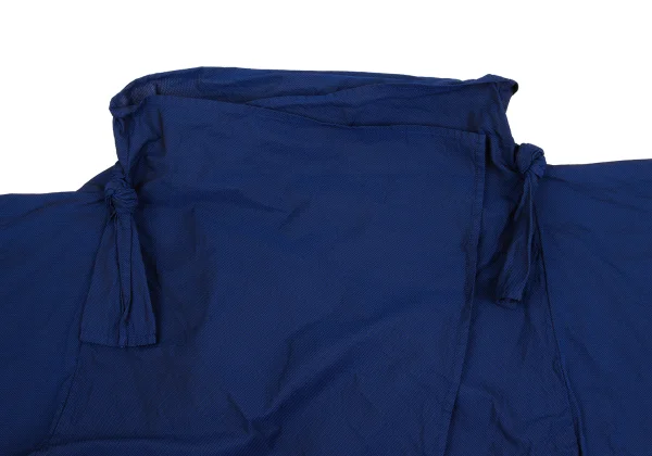 ISSEY MIYAKE Poly Neck Cord Short Sleeve Jacket K-160503_005