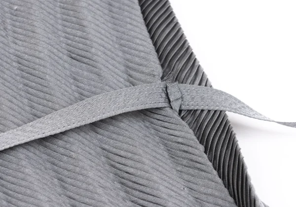 ISSEY MIYAKE Pleats Switching Long Coat K-160517_013