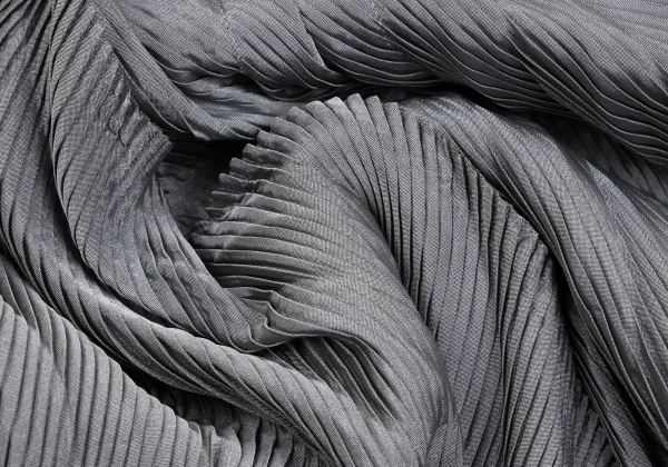 ISSEY MIYAKE Pleats Switching Long Coat K-160517_015