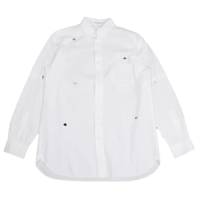 Papas+ Cotton Embroidered Long Sleeve Shirt