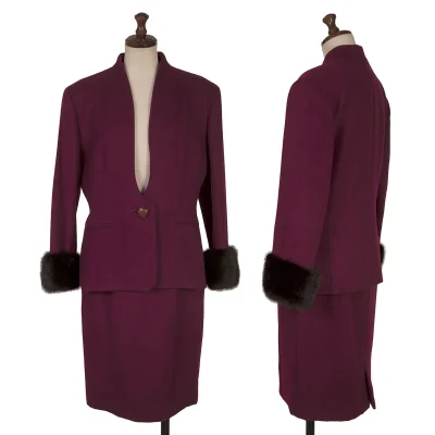 Christian Dior Wool Jacket & Skirt