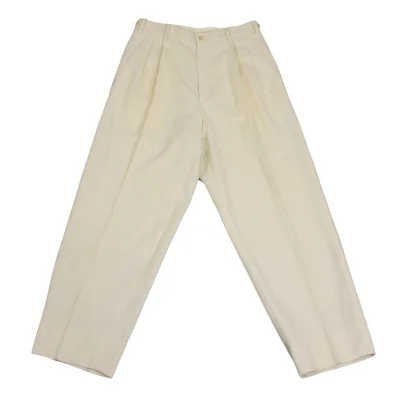 Yohji Yamamoto POUR HOMME Wool Nylon Waist Belt Pants