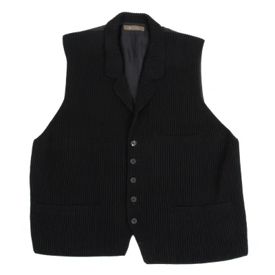 Y's for men Front Knit Switching Vest
