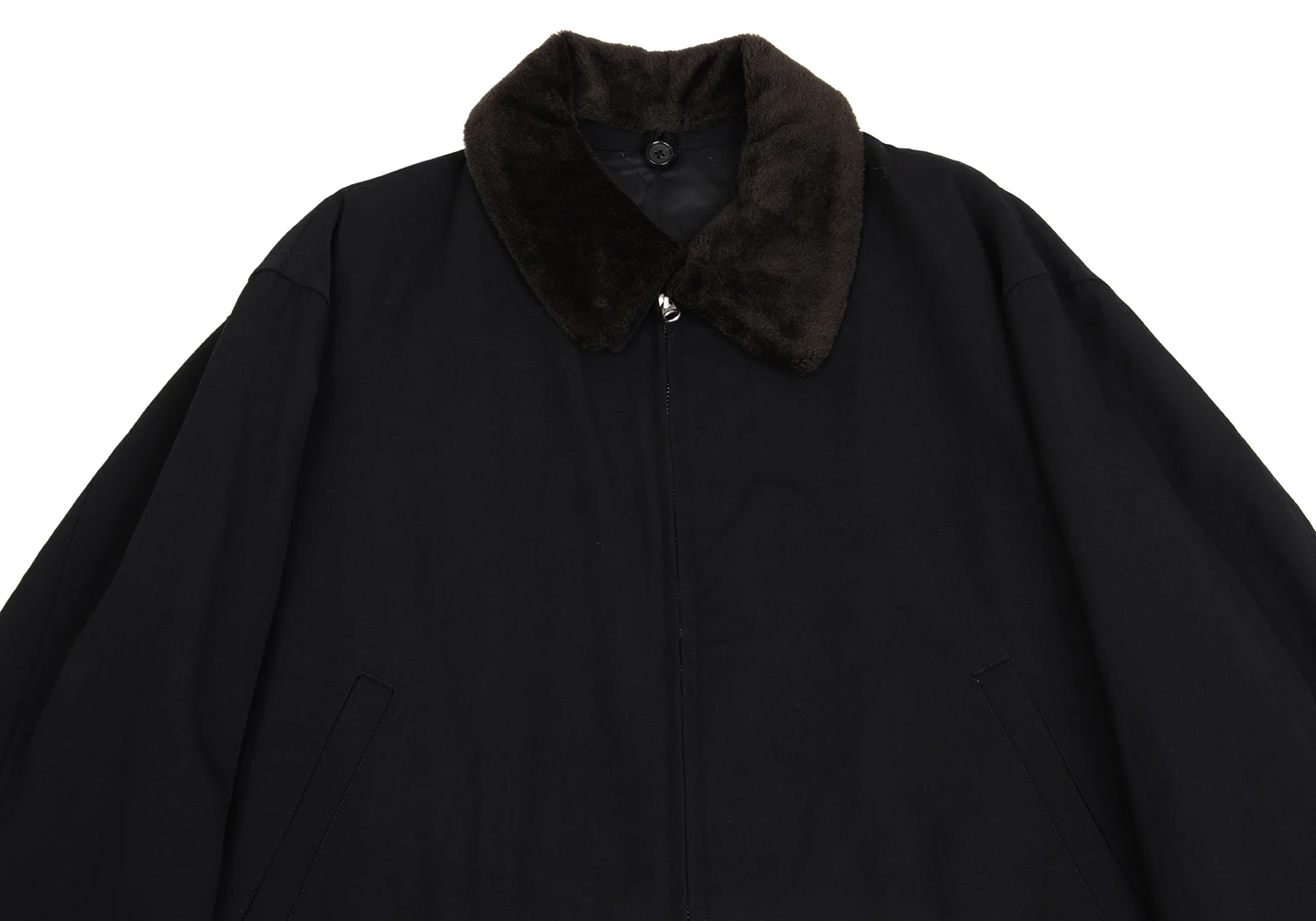 ワイズフォーメンY's for men ボア着脱ウールギャバジップ