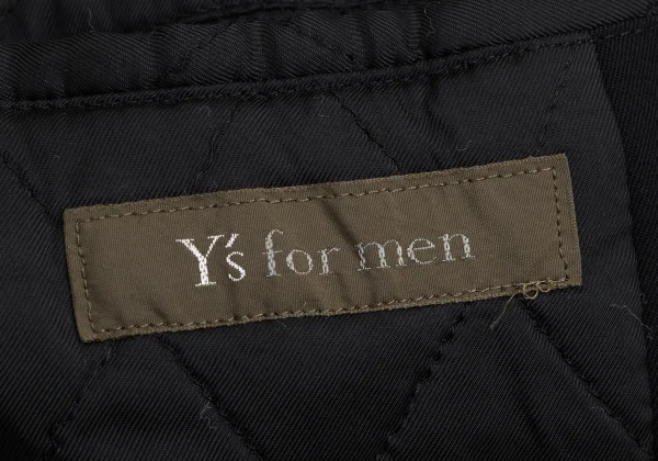 Y's for men Boa Detachable Wool Gaba Zip Blouson K-160566_017