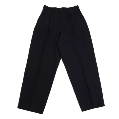Y's for men Wool Gaba Tuck Tapered Pants
