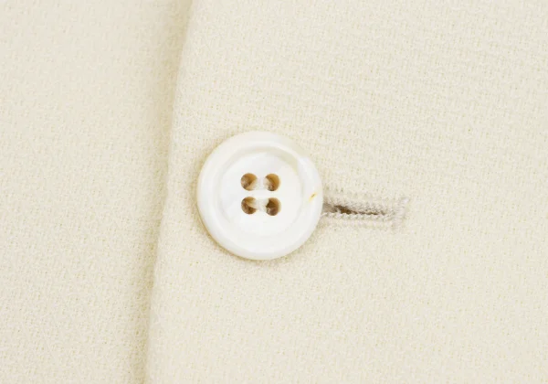 COMME des GARCONS HOMME Logo Lapel-button Design Wool Jacket K-160583_011