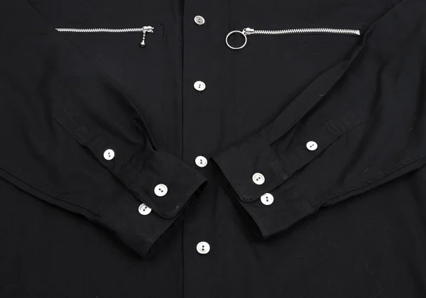 TOKIO KUMAGAI Zipper Design Long Sleeve Shirt K-160586_008