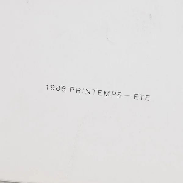 Yohji Yamamoto POUR HOMME Printemps Ete 1986 Art Book K-160589_006