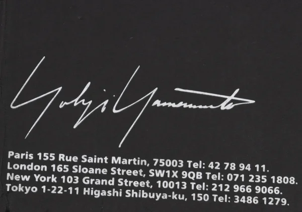 Yohji Yamamoto POUR HOMME E-Z GO 1992 Art Book K-160590_019