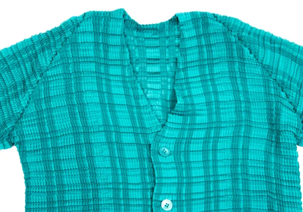 ISSEY MIYAKE Wooly Pleats Cardigan K-160597_003
