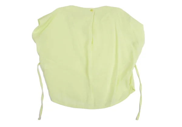 ISSEY MIYAKE Waist Cord Short Sleeve Blouse & Volume Shorts K-160600_009