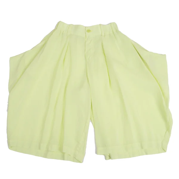 ISSEY MIYAKE Waist Cord Short Sleeve Blouse & Volume Shorts K-160600_012