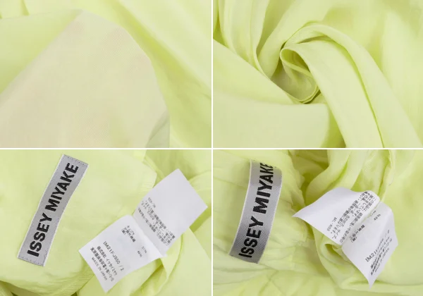 ISSEY MIYAKE Waist Cord Short Sleeve Blouse & Volume Shorts K-160600_019