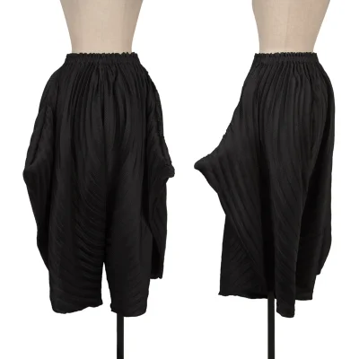 ISSEY MIYAKE Bias Pleated Side Volume Pants