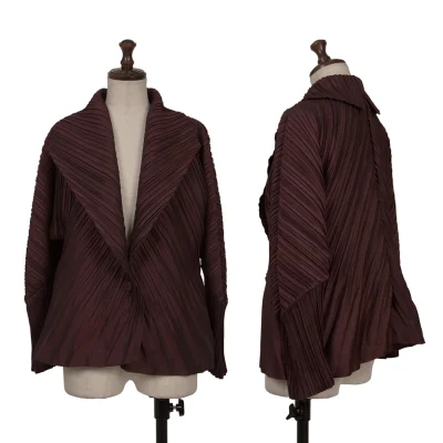 ISSEY MIYAKE Pleated Switching 1B Jacket