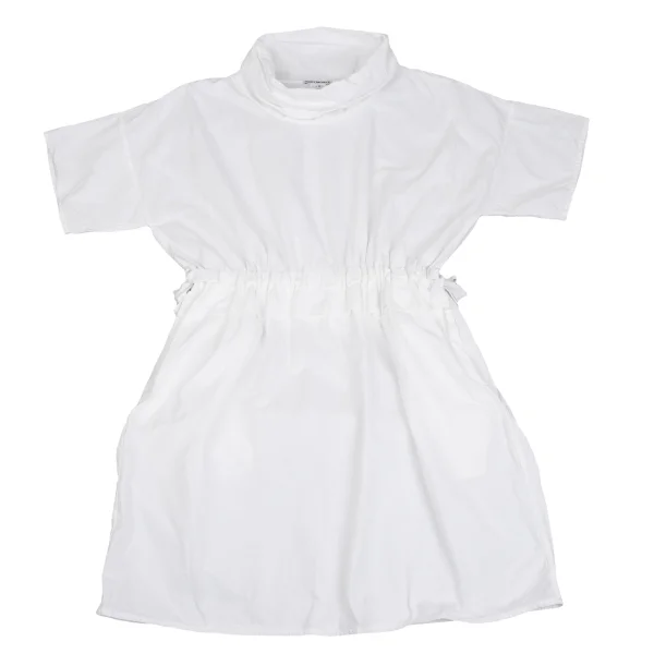 ISSEY MIYAKE High-neck Waist Cord Short Sleeve Dress K-160611_002
