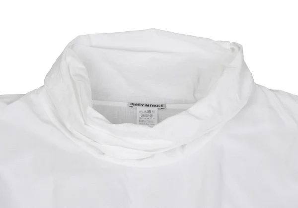 ISSEY MIYAKE High-neck Waist Cord Short Sleeve Dress K-160611_004