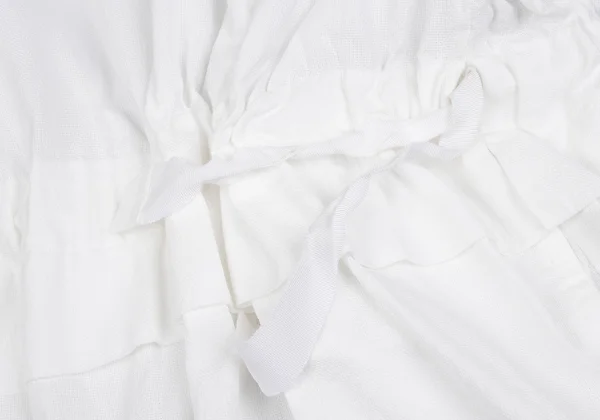 ISSEY MIYAKE High-neck Waist Cord Short Sleeve Dress K-160611_009
