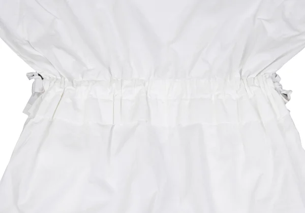 ISSEY MIYAKE High-neck Waist Cord Short Sleeve Dress K-160611_013