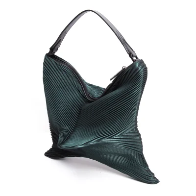 ISSEY MIYAKE 3D Steam Stretch Pleated Bag