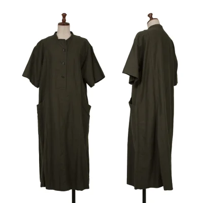 MHL Band Collar Pullover Dress
