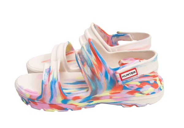 HUNTER Colorful Marble Painted Sandal K-160621_004