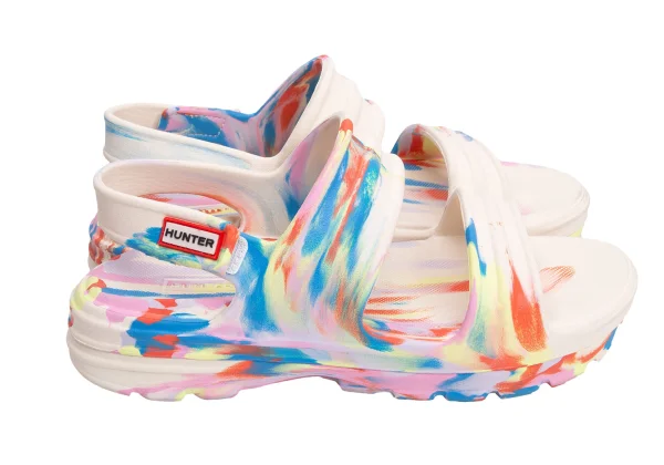 HUNTER Colorful Marble Painted Sandal K-160621_006
