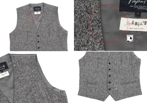 Papas+ SOLBIATI Wool Jacket & Vest & Pants K-160631_009