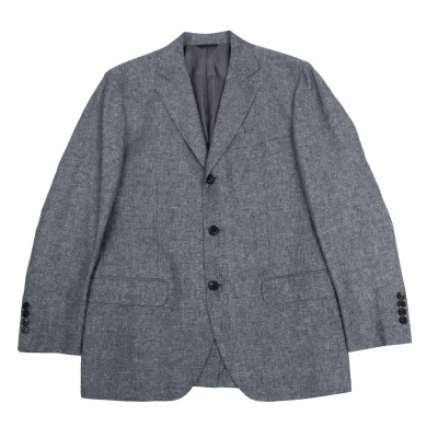 Papas+ HAVANA Mix Fabric Flap Pocket Tailored Jacket