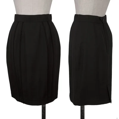 Thierry Mugler Taping Design Skirt