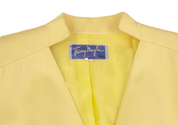 Thierry Mugler Switching Wool Snap Buttons Jacket K-160646_003