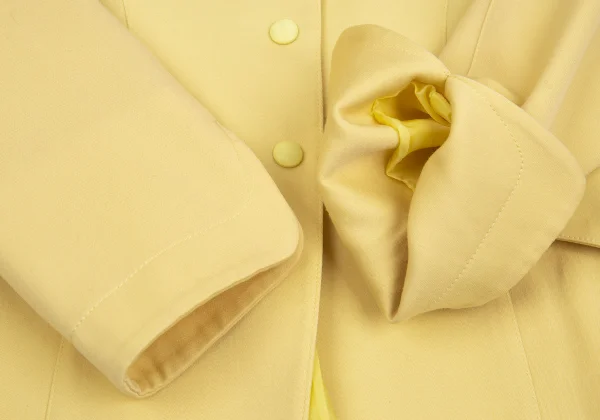 Thierry Mugler Switching Wool Snap Buttons Jacket K-160646_006