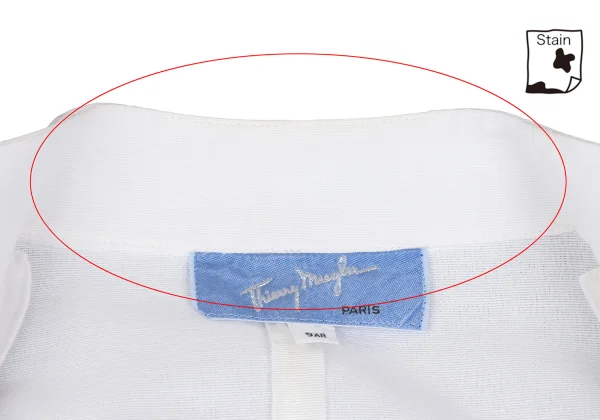 Thierry Mugler Cotton Switching Design Snap Button Jacket K-160653_012