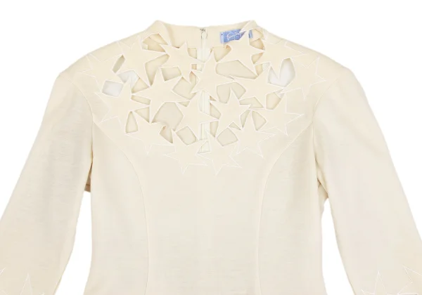 Thierry Mugler Star Cutting Wool Knit Top K-160657_003
