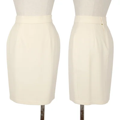 Thierry Mugler Wool Knit Skirt