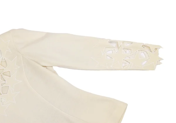 Thierry Mugler Star Cutting Wool Knit Top & Skirt K-160659_005