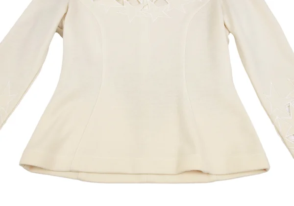 Thierry Mugler Star Cutting Wool Knit Top & Skirt K-160659_007