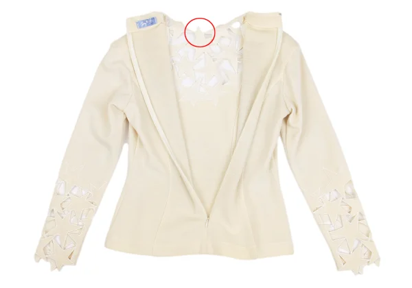 Thierry Mugler Star Cutting Wool Knit Top & Skirt K-160659_010