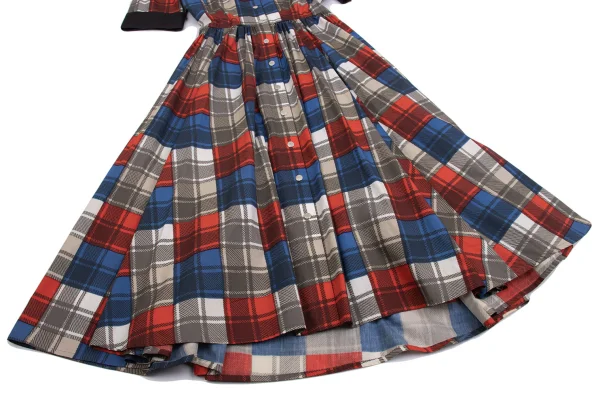 Thierry Mugler Checker Shirt Dress K-160664_009