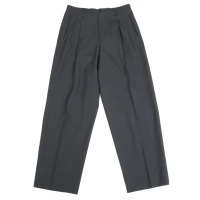 Jean Paul GAULTIER HOMME Wool Gaba Tuck Pants