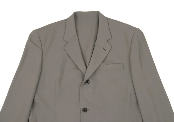 Jean Paul GAULTIER HOMME Nylon Blend Wool Tailored Jacket K-160674_002
