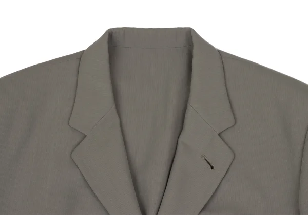 Jean Paul GAULTIER HOMME Nylon Blend Wool Tailored Jacket K-160674_003