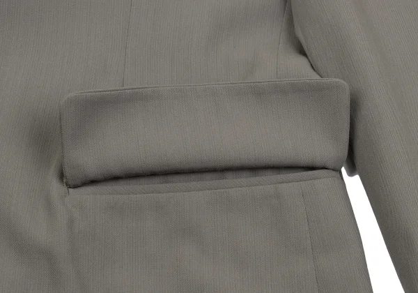 Jean Paul GAULTIER HOMME Nylon Blend Wool Tailored Jacket K-160674_015