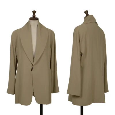 JURGEN LEHL Wool Shawl-collar Jacket