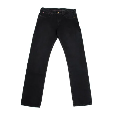 45rpm 45R Dyed Black Denim Pants