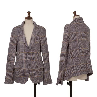45rpm 45R umii908 Check knit Jacket