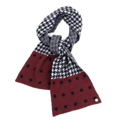 45rpm 45R Houndstooth Dot Switching Stole