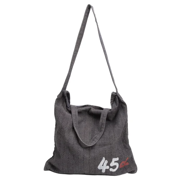 45rpm 45R Indigo Dyed Logo Print 2way Tote Bag K-160716_006