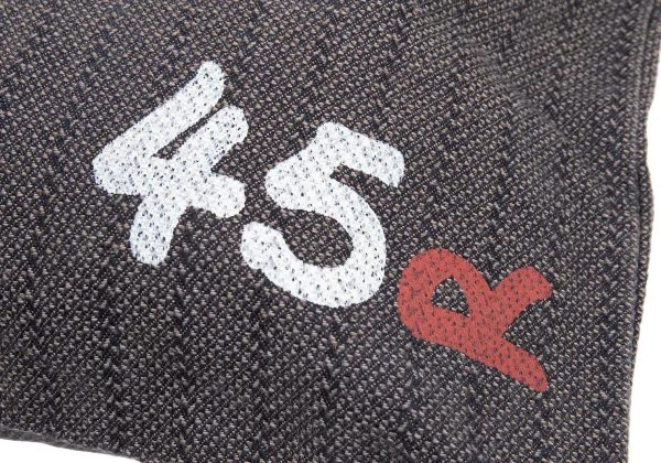 45rpm 45R Indigo Dyed Logo Print 2way Tote Bag K-160716_008